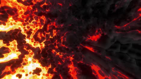 abstract lava flow background