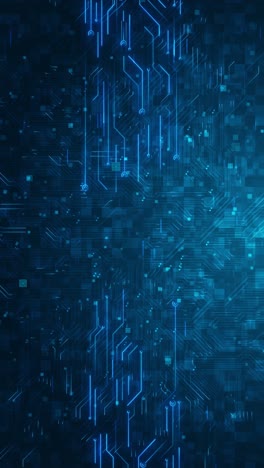 advanced technology connected lines circuit board big data futuristic technology light design datum