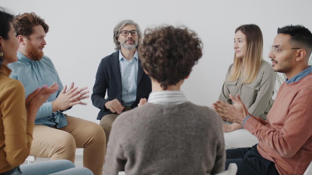 reunión del grupo de apoyo