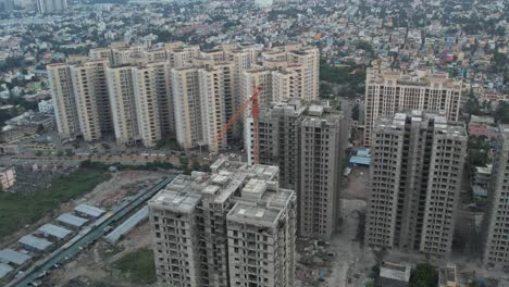 close-up-aerial-shots-of-a-skyscraper-being-built