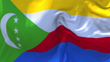 bandera de las comoras