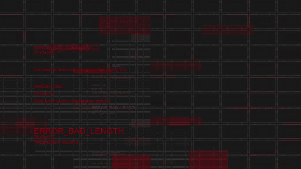 no hay señal de mal funcionamiento o pirateo en el monitor de pantalla roja