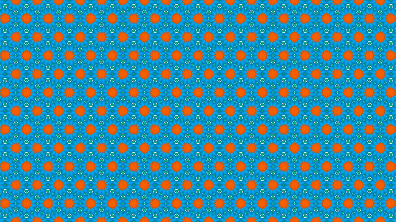 가상 칼레도스코프 시스 패턴, 무한 또는 원활한 루프