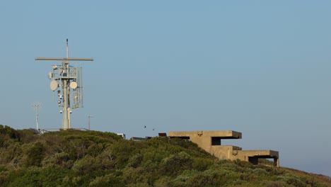 torre de radar y búnker en el punto de nepean