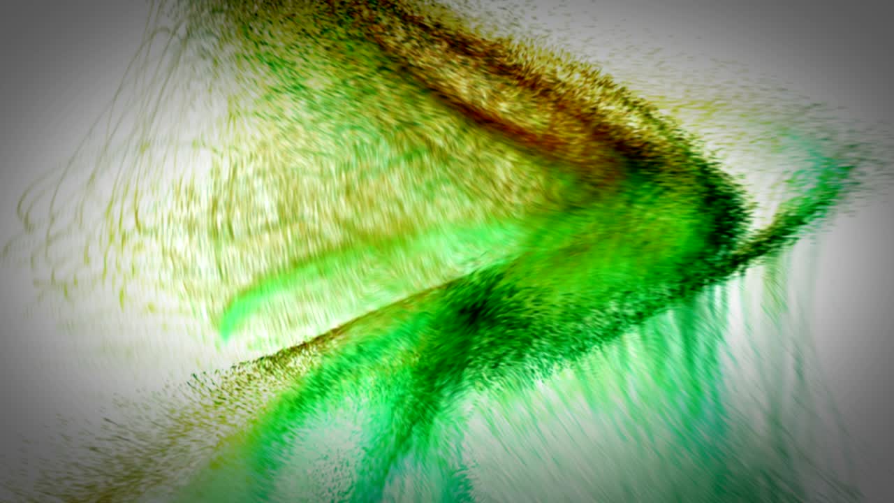 4k에서 아름다운 입자, 원활한 루프