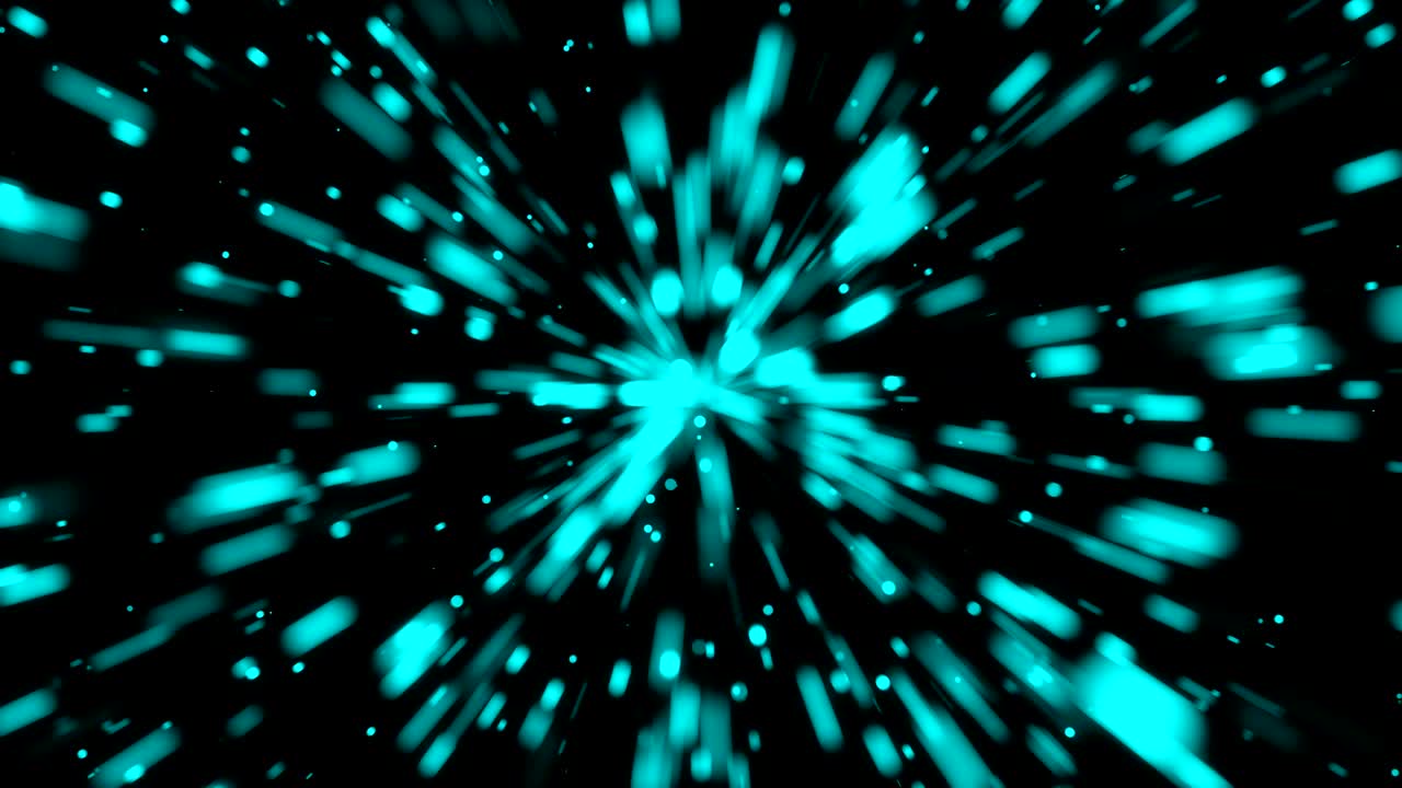 Abstract background with space travel