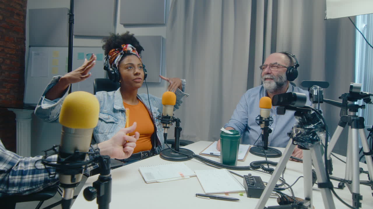 Podcast Recording Session