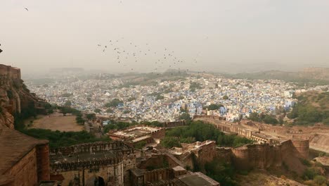 Jodhpur-(también-Ciudad-Azul)-Es-La-Segunda-Ciudad-Más-Grande-Del-Estado-Indio-De-Rajasthan-Y-Oficialmente-La-Segunda-Ciudad-Metropolitana-Del-Estado.