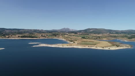 the beautiful lakes and landscape