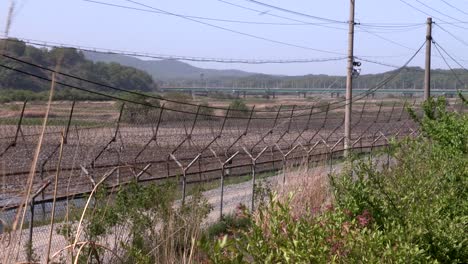 border between north and south korea at imjingak