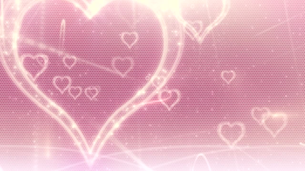 결혼식 을 위해 컴퓨터 로 생성 된 애니메이션 동작 배경