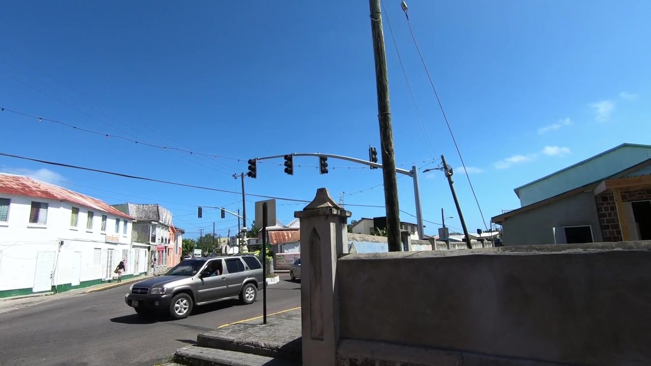 Giro in auto a Saint Thomas