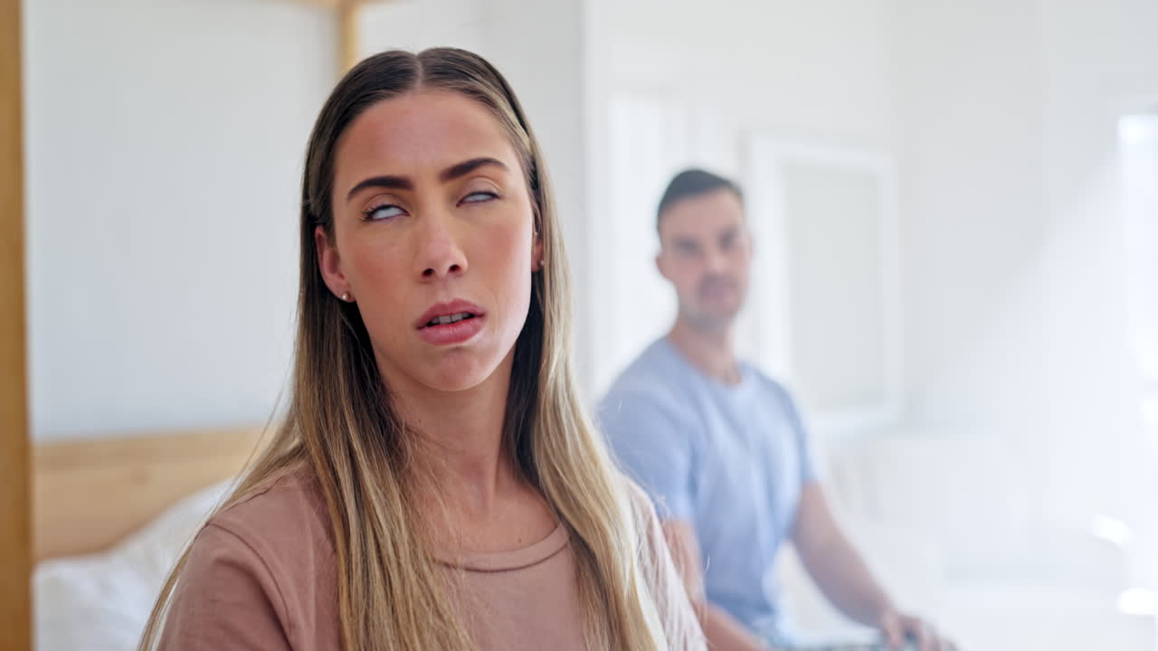 pareja frustrada, pelea y divorcio en conflicto