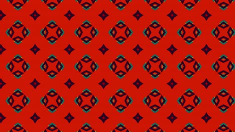 abstract background seamless pattern animation in geometric ornamental style