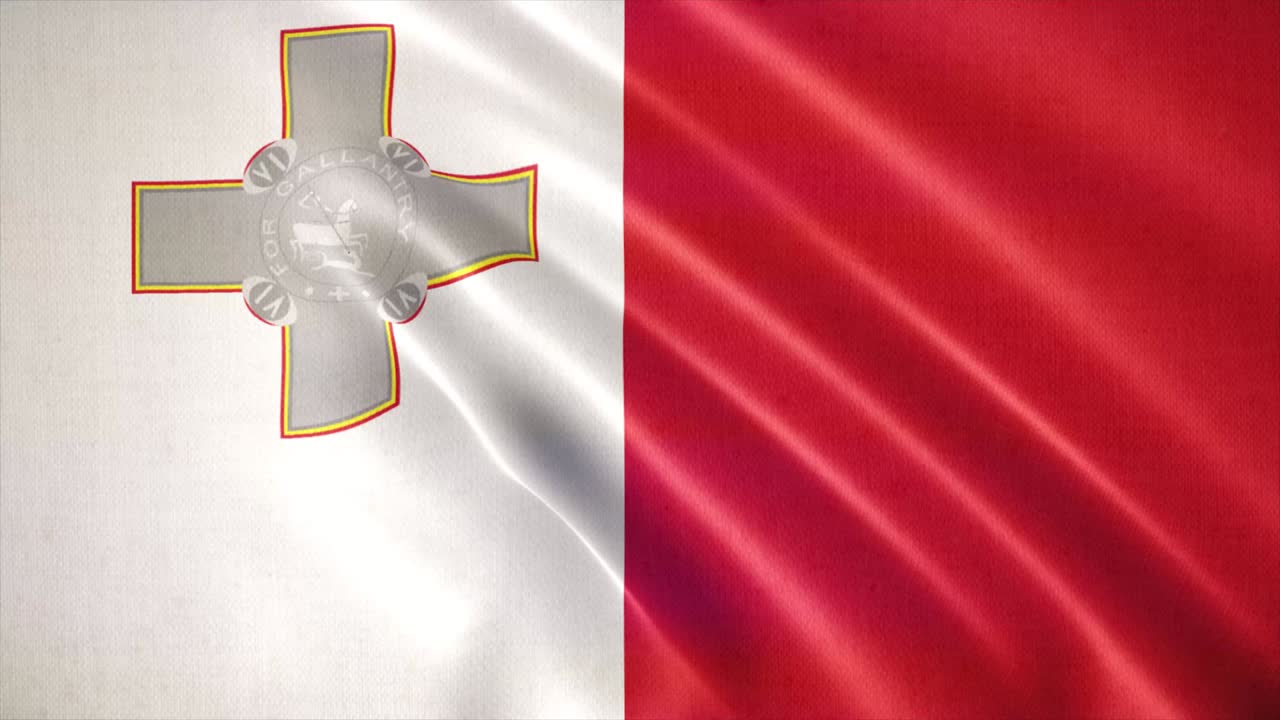 말타의 현실적인 흔들리는 발, 발 배경 애니메이션