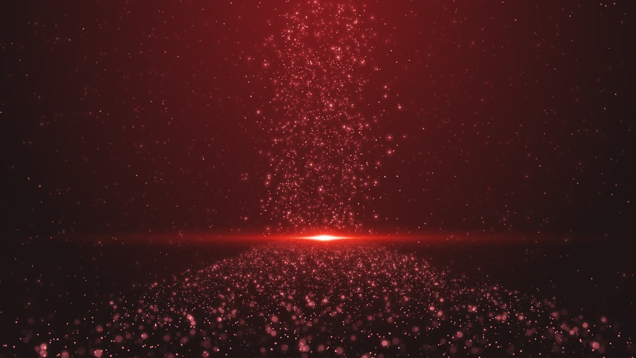 Digital world map red network connections background futuristic technology global data transfer 3d