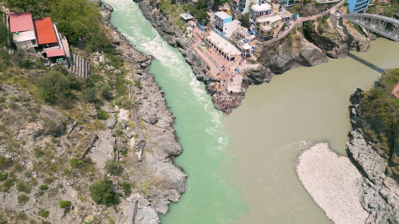 Devprayag is a town and a nagar panchayat, near New Tehri city in Tehri Garhwal District in the state of Uttarakhand, India,