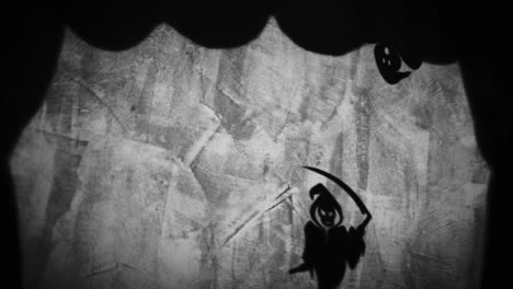 shadow puppets of grim reaper