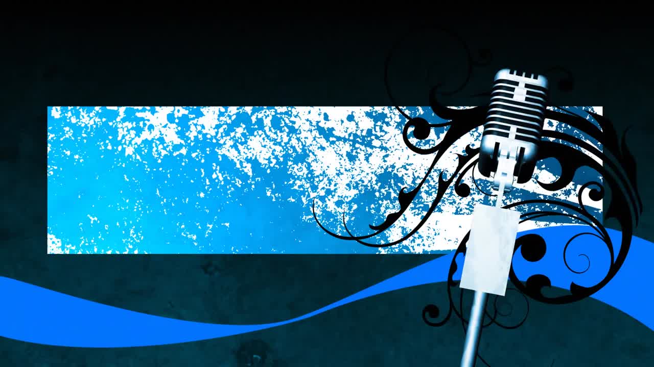 그런지 마이크 배경