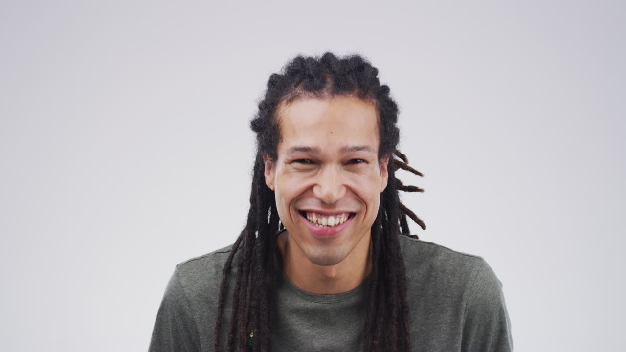 Man laughing