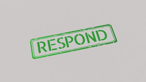 respond stamp