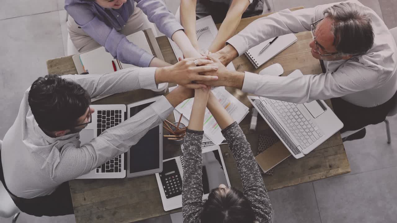 concepto de unidad empresarial y trabajo en equipo