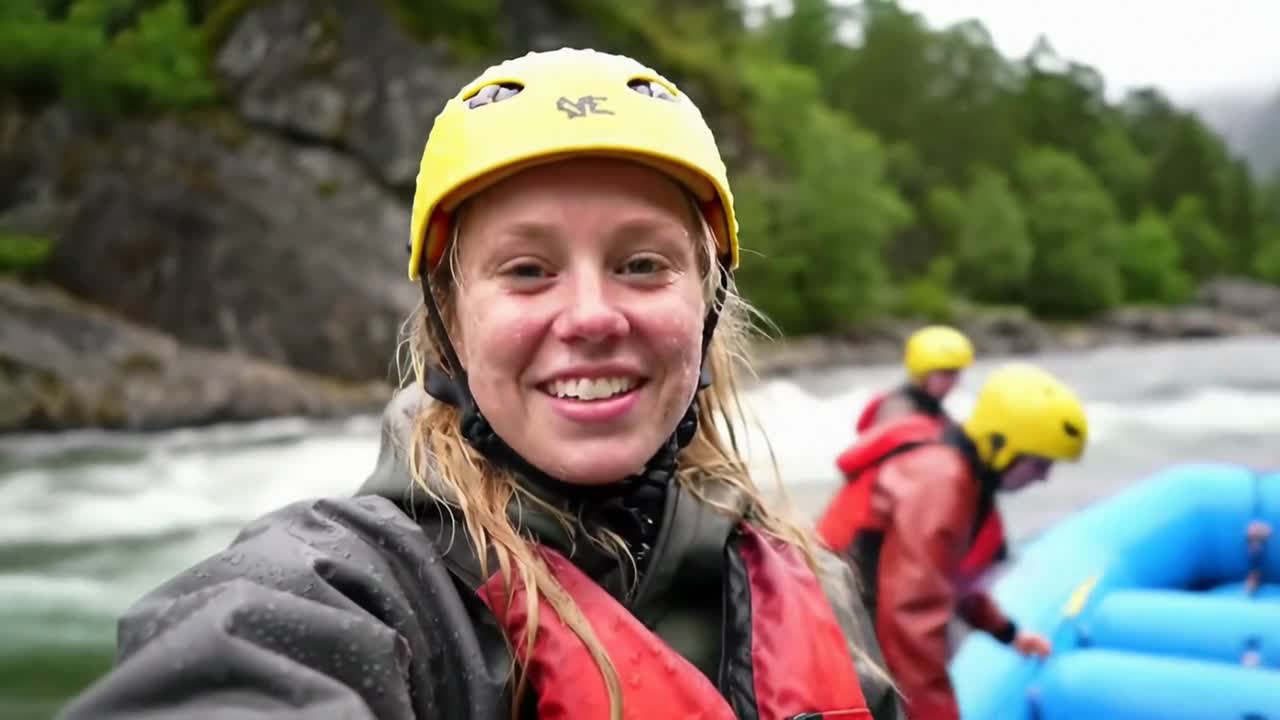 Avventura di rafting in acque bianche in Norvegia