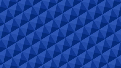 blue geometric triangle pattern