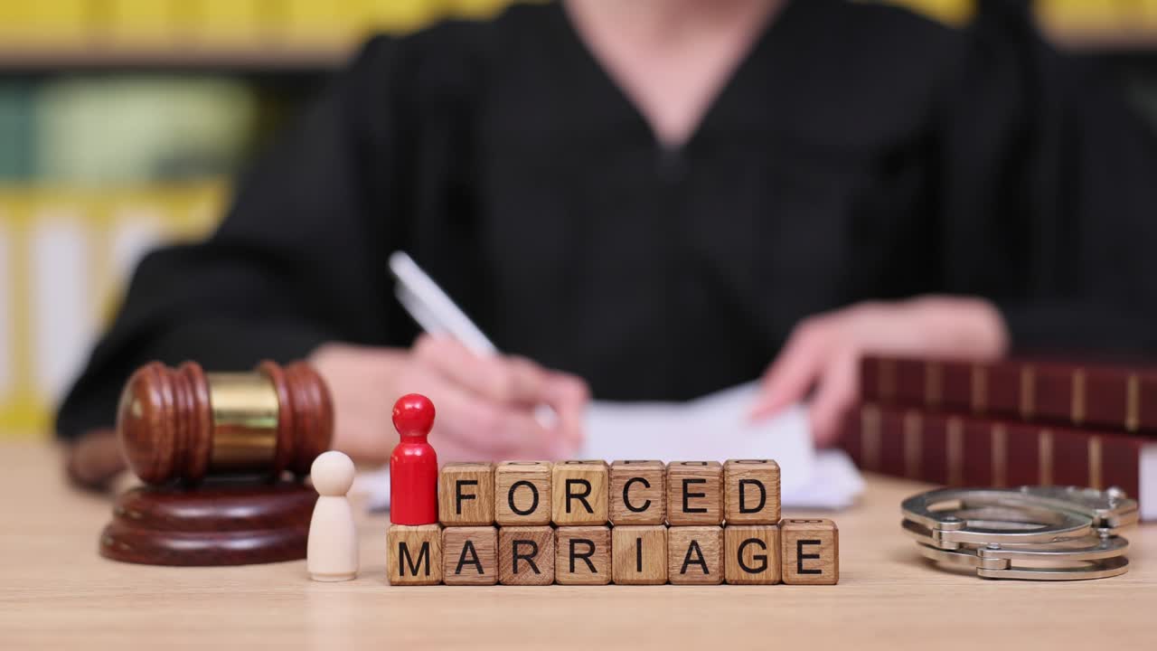 Forced Marriage Legal Concept