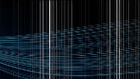 animation flashing color lines in dark blackground