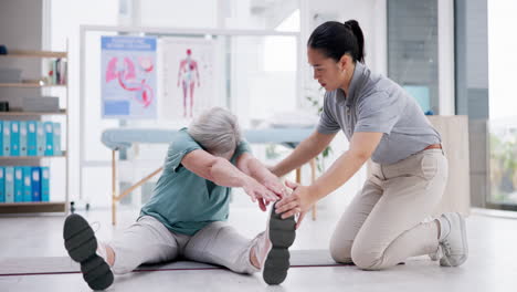Physical-therapy,-senior-woman