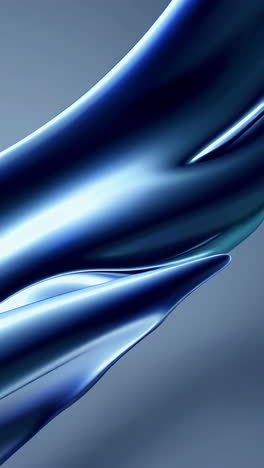 flujo de líquido azul abstracto