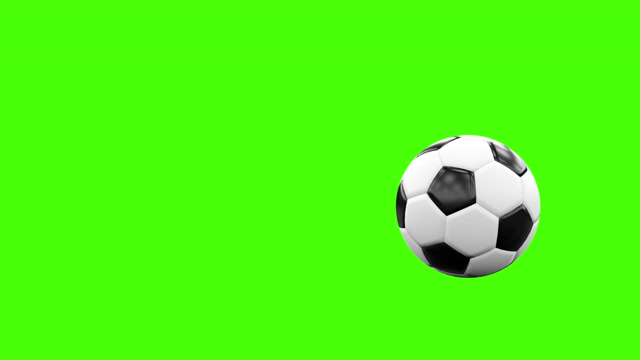 Soccer Ball Bump To Camera And Finish To Front Of Camera Free Stock ...