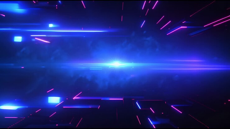 Futuristic Digital Stream Background