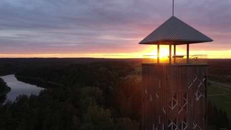 Birstonas-aussichtsturm---Der-Höchste-Derartige-Turm-In-Litauen