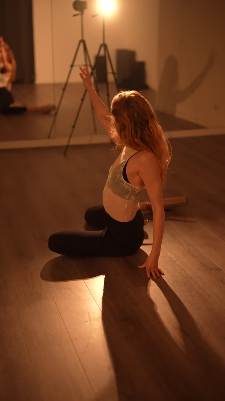 bailarina en movimiento