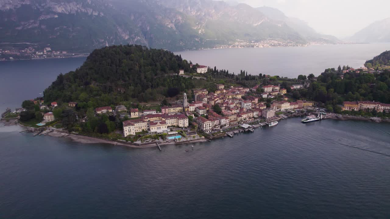 bellagio la perla del lago de como en el pintoresco paisaje italiano