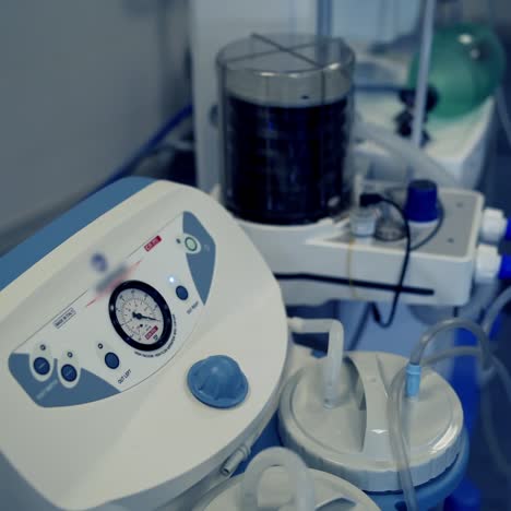 ventilation of patient with pneumonia