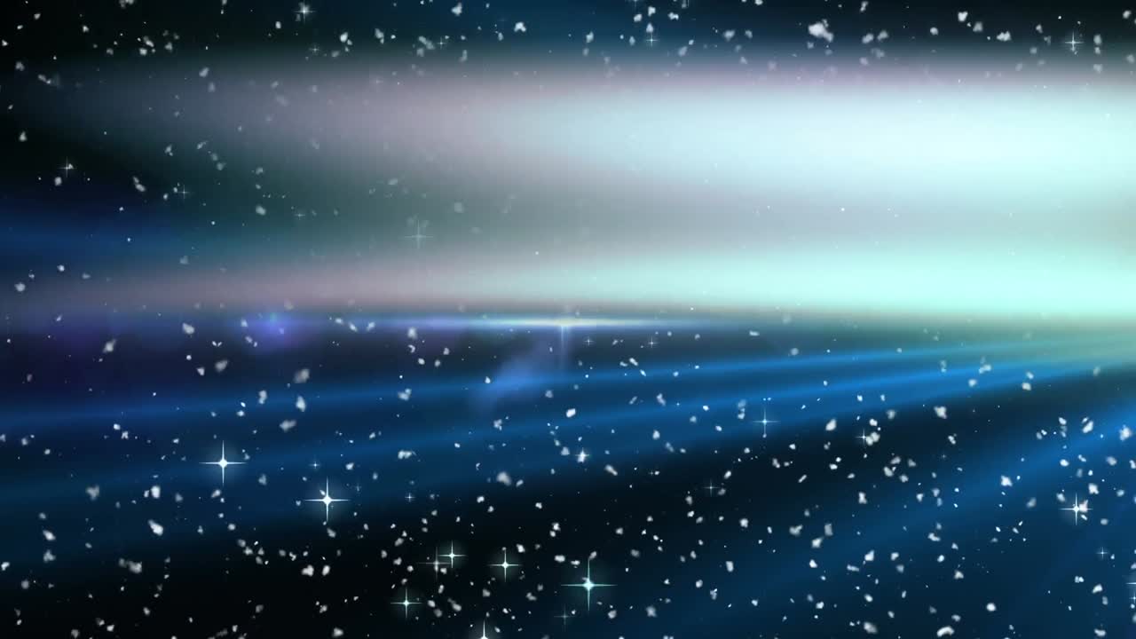 スポットの上に動く形のアニメーション