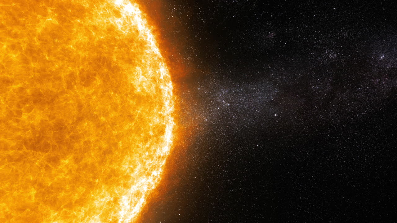 Solar Sun Heat Waves Space Galaxy