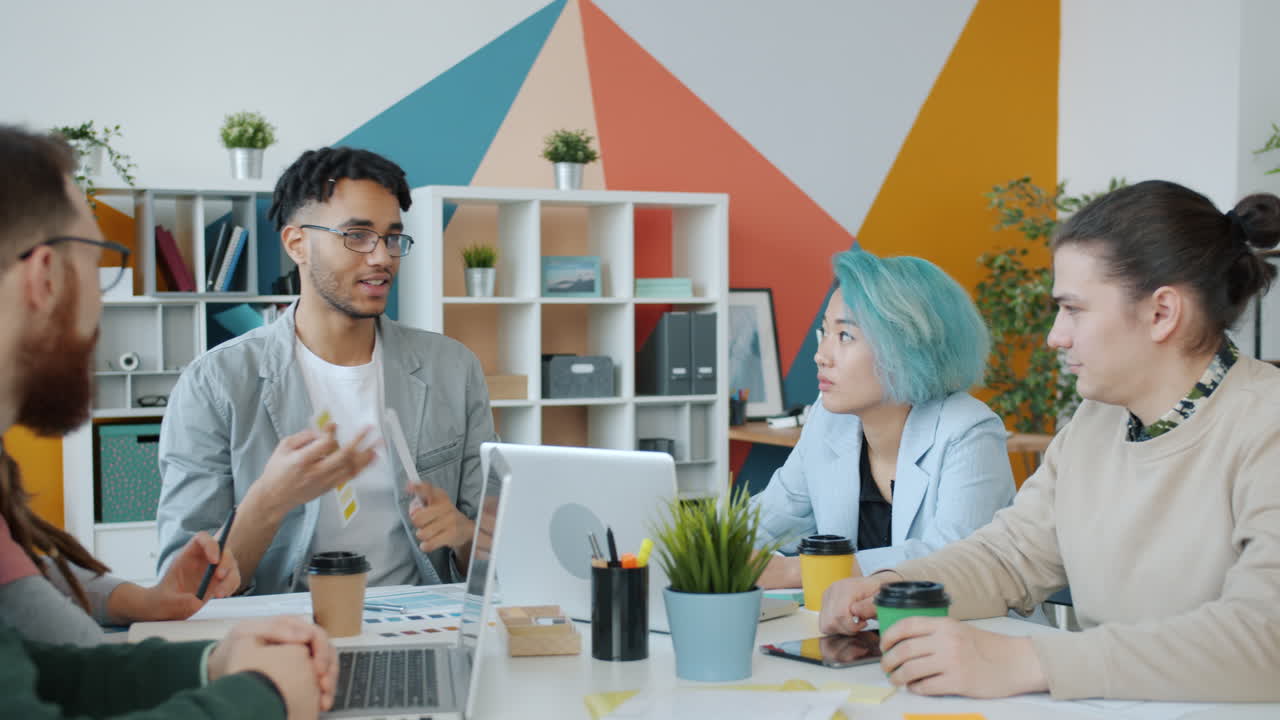 Diverse Team in a Meeting