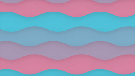 Looping-animation-of-Pink-Purple-and-Blue-Waves,-Trans-Colour-Scheme