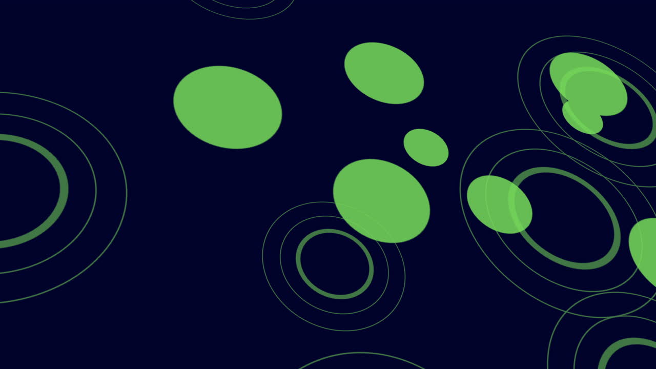 Captivating green circle pattern vibrant design element for websites or apps