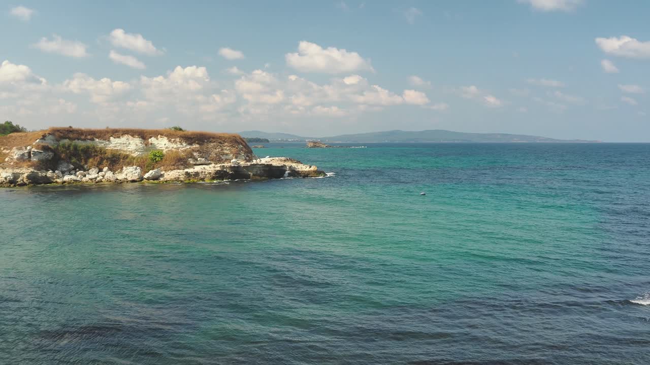 Un bellissimo paesaggio marino