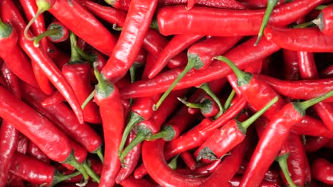 pile of red chili peppers