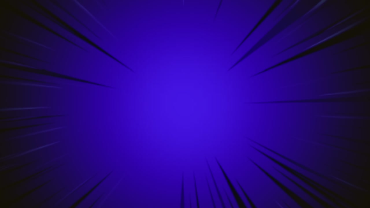 rayos y líneas azules abstractas en estilo de los años 80