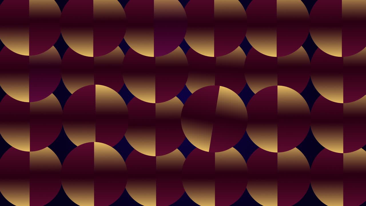 Seamless purple spheres with shadow background in 4k video.