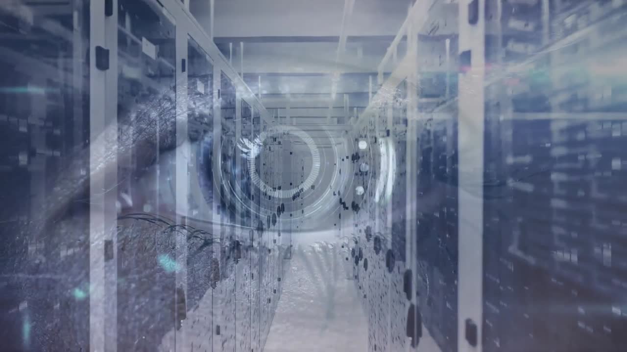 서버  ⁇ 에서 디지털 인간 눈의 애니메이션