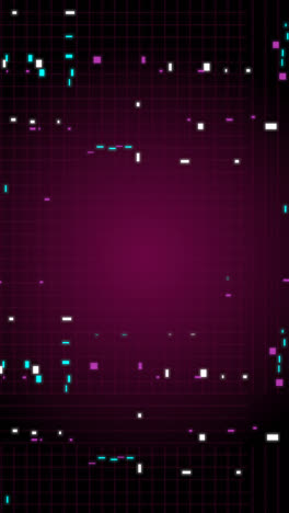 gráfico de movimiento del juego de glitch sobre el fondo