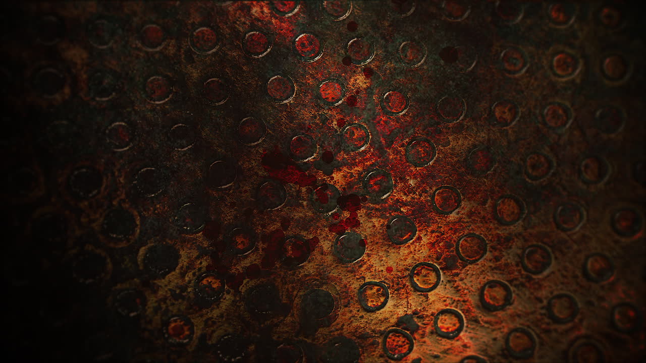 어두운 피와 신비로운 공포 배경